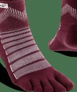 Injinji Outdoor Midweight Mini-Crew Wool Garnet New