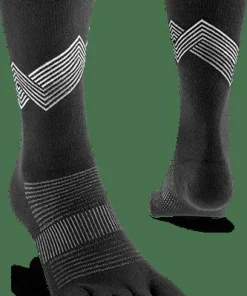 Injinji Run Lightweight Crew Black