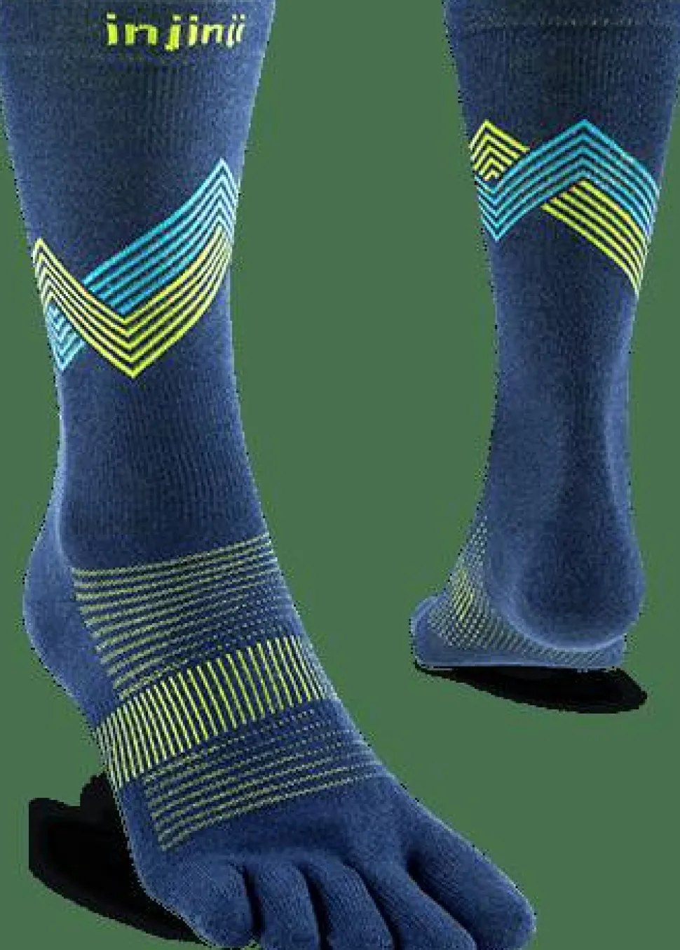 Injinji Run Lightweight Crew Glow