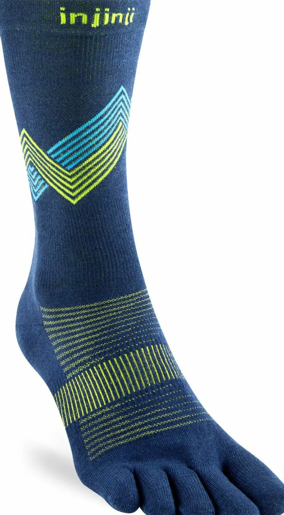 Injinji Run Lightweight Crew Glow