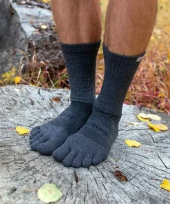 Injinji Trail Midweight Crew Granite