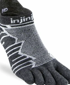 Injinji Ultra Run No-Show Wool Slate Sale