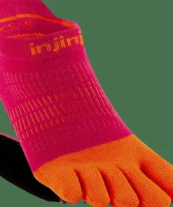 Injinji Women's Run Lightweight No-Show Chili