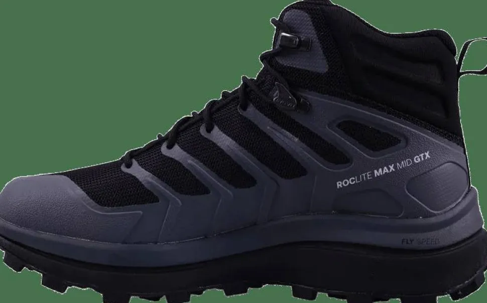 inov-8 Women's Roclite Max Mid GORE-TEX Black/Dark Grey