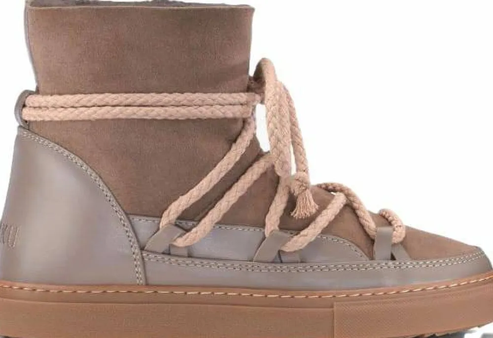 Inuikii Women's Classic Sneaker Taupe Hot