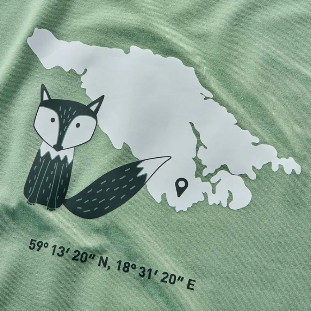 Isbjörn of Sweden Kids' Buddy Tee Pistachio New
