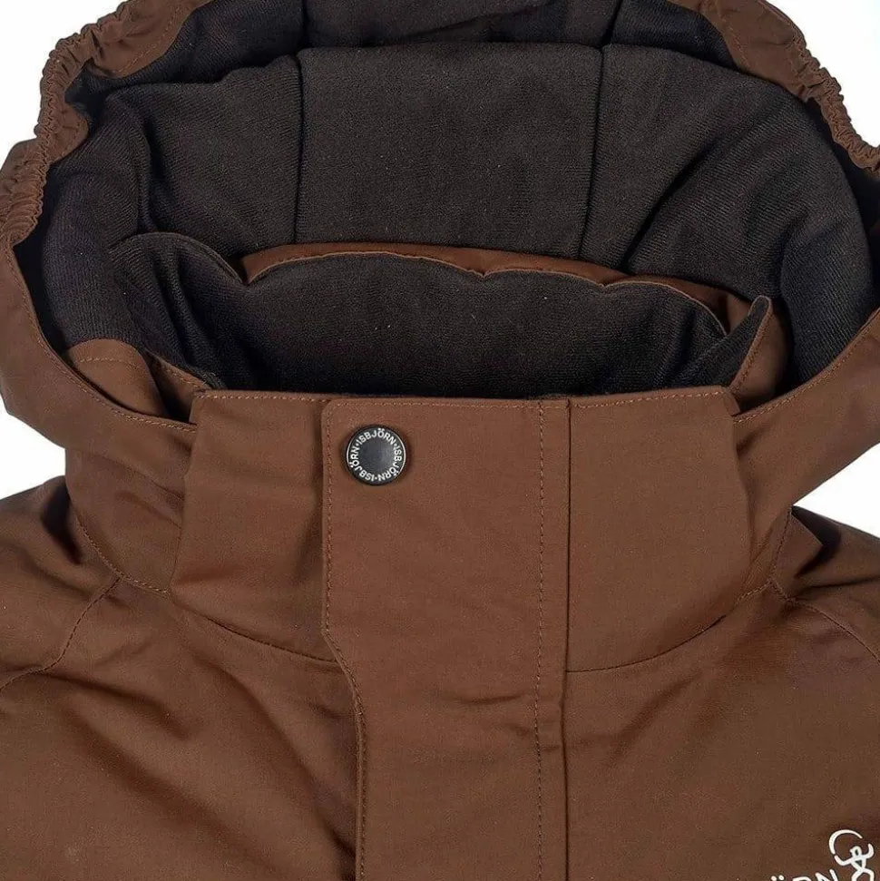 Isbjörn of Sweden Kids' Helicopter Winter Jacket Chocolate
