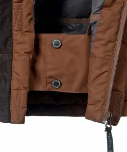 Isbjörn of Sweden Kids' Helicopter Winter Jacket Chocolate