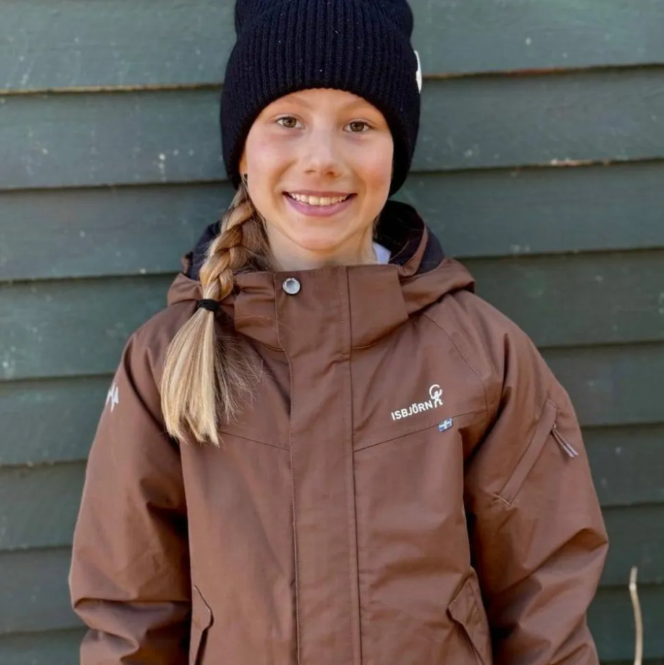 Isbjörn of Sweden Kids' Helicopter Winter Jacket Chocolate