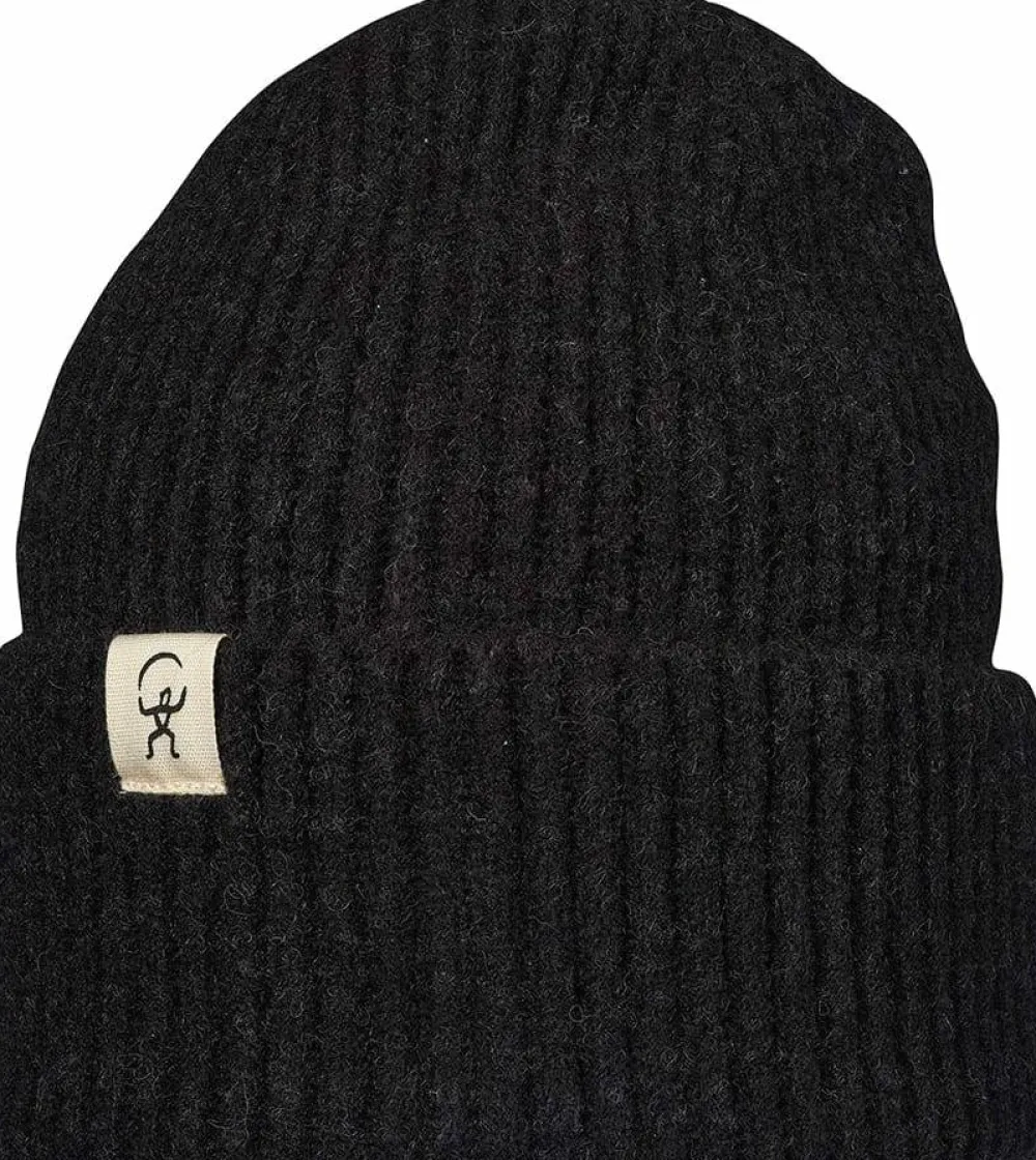 Isbjörn of Sweden Kids' Minty Knitted Cap Black Hot