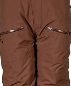 Isbjörn of Sweden Kids' Offpist Ski Pant Chocolate