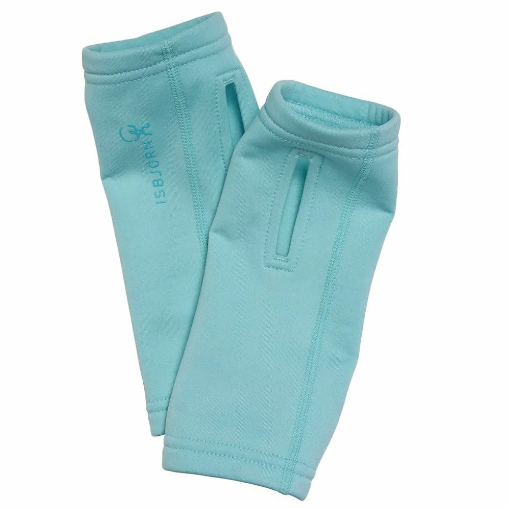 Isbjörn of Sweden Kids' Panda Wrist Gaiters Mint Online