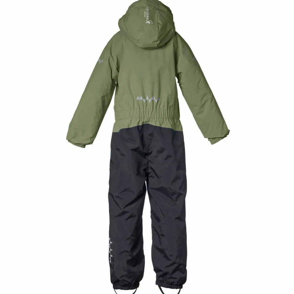 Isbjörn of Sweden Kids' Penguin Snowsuit Moss Best
