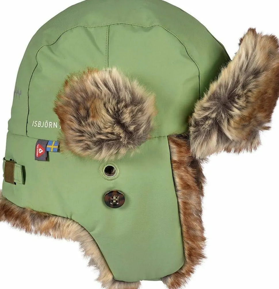 Isbjörn of Sweden Kids' Squirrel Winter Cap Pistachio
