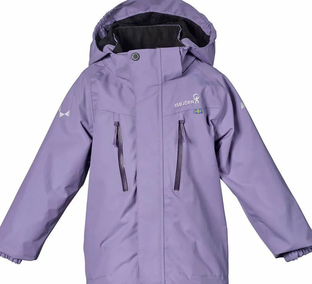 Isbjörn of Sweden Kids' Storm Hard Shell Jacket Lavender
