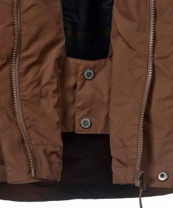Isbjörn of Sweden Teens' Tripod Hardshell Jacket Chocolate