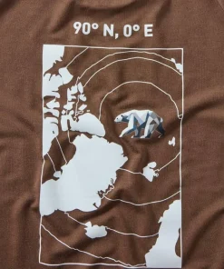 Isbjörn of Sweden Teens' Wild Peak Tee Chocolate New