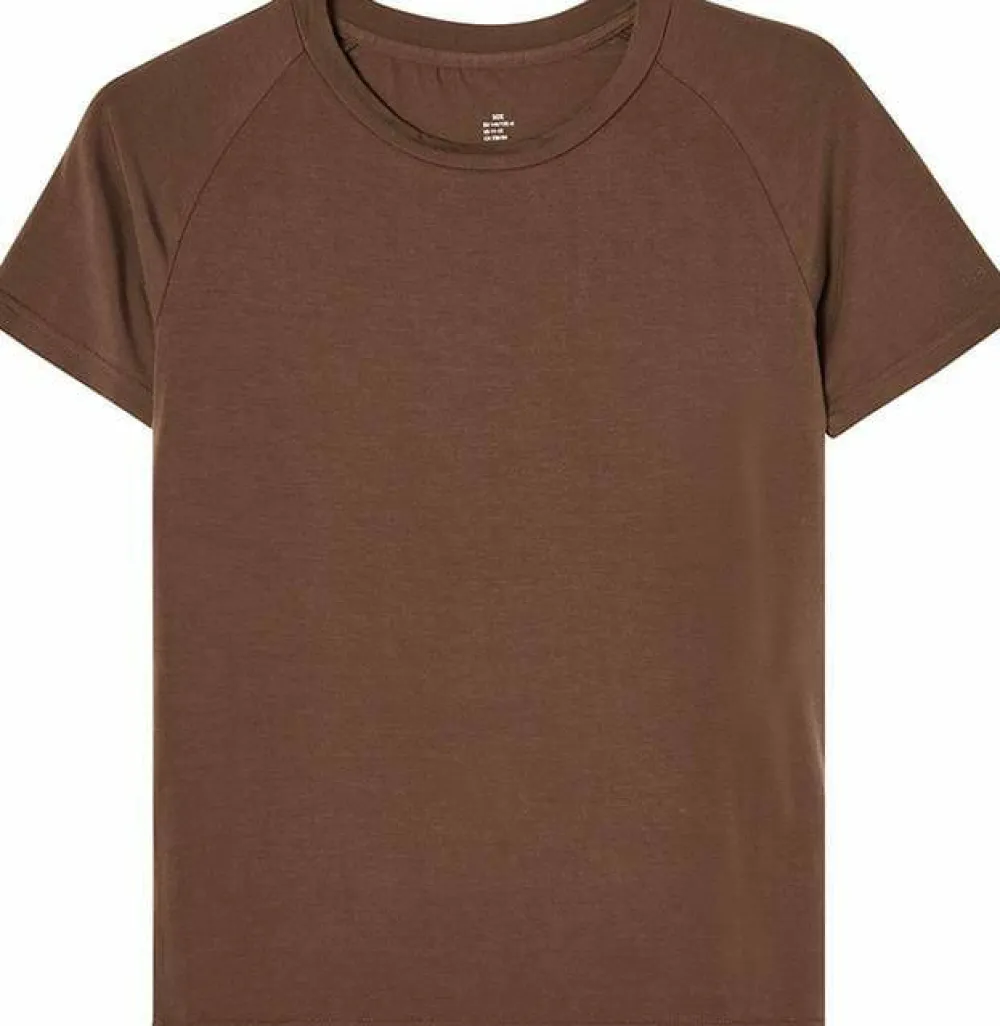 Isbjörn of Sweden Teens' Wild Peak Tee Chocolate New