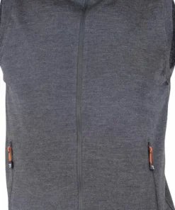Ivanhoe Men's York Vest Windbreaker Graphite Marl