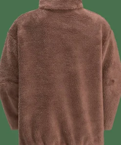 Jack Wolfskin Girls' Teen Halfzip Fleece Wild Ginger Outlet