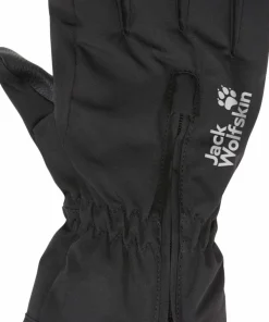 Jack Wolfskin Kids' Easy Zip Glove Black Best