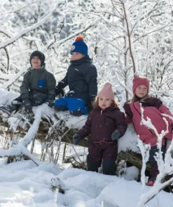 Kids' Gleely 2-Layer Insulated Print Jacket Barn Barnjackor & Västar