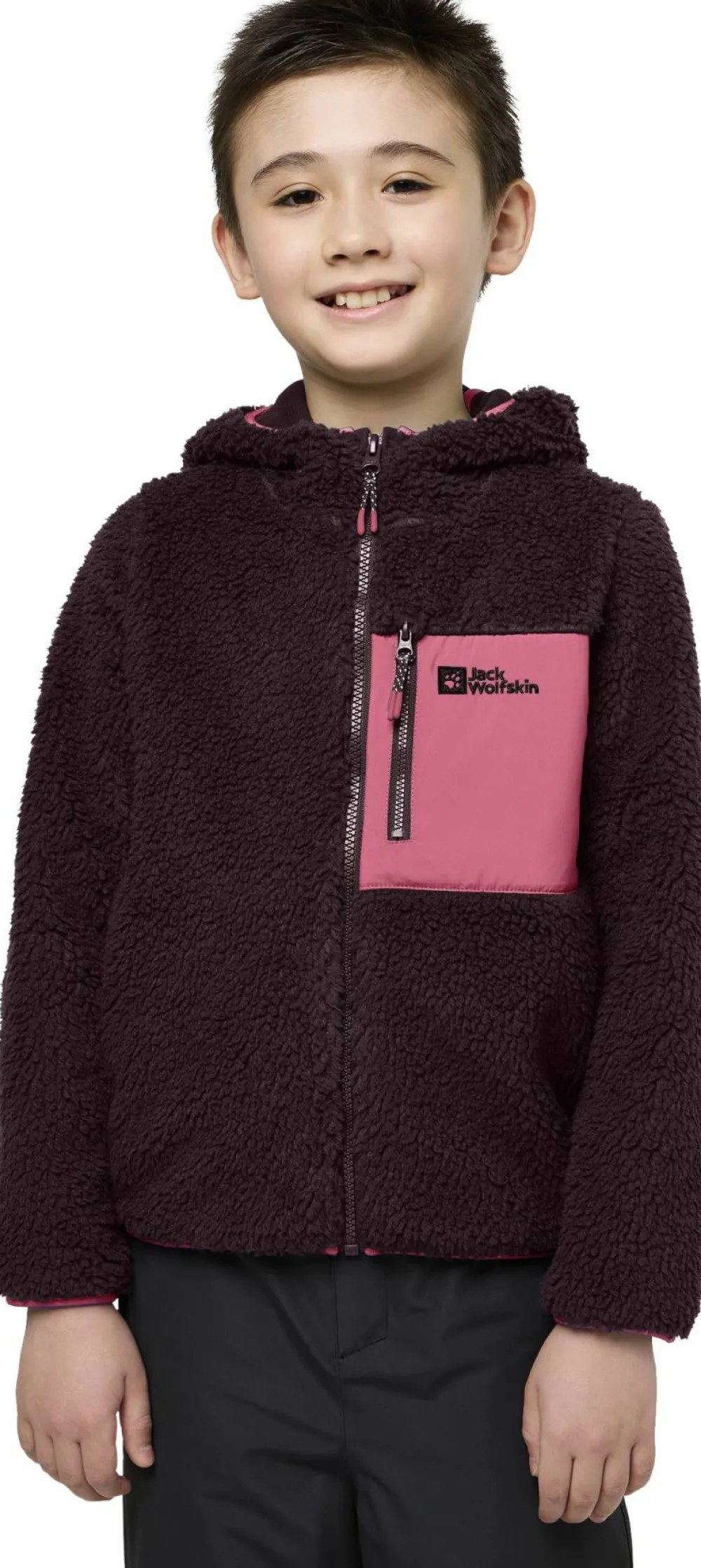 Sale Kids' Ice Curl Hood Jacket Barn Barnjackor & Västar|Barntröjor & Fleece