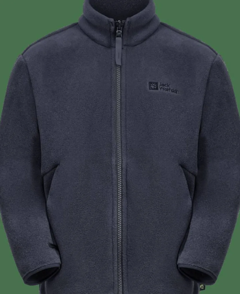 Jack Wolfskin Kids' Iceland 3-in-1 Jacket Night Blue New