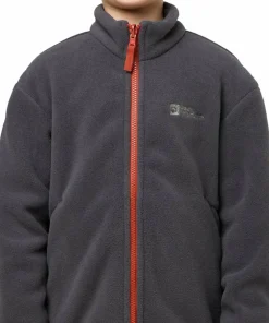 Jack Wolfskin Kids' Iceland 3-in-1 Jacket Slate Green/Black