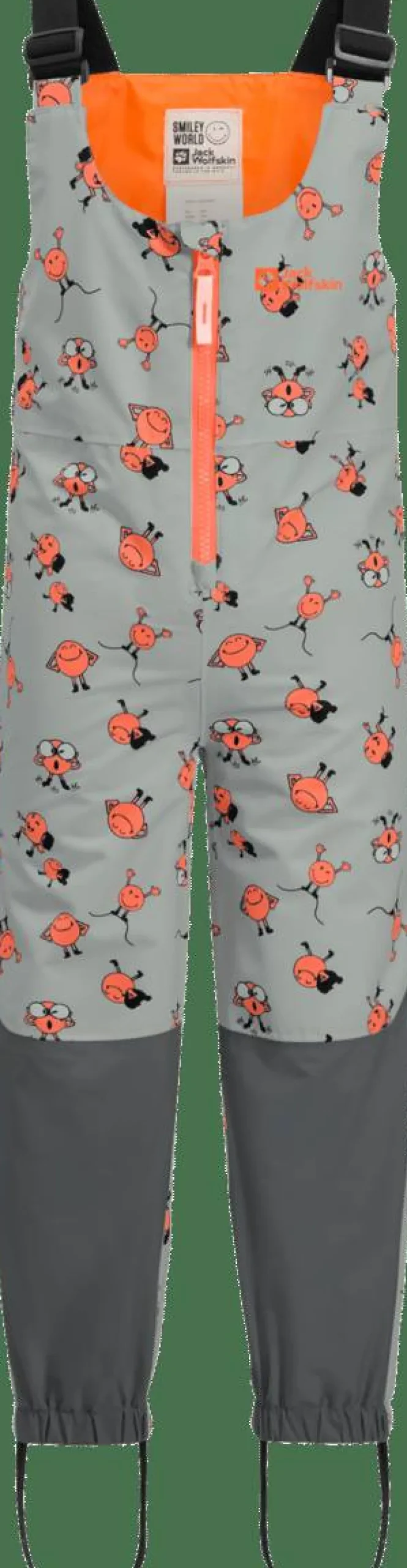 New Kids' Smileyworld 2-Layer All Over Print Bib Barn Byxor & Shorts Barn