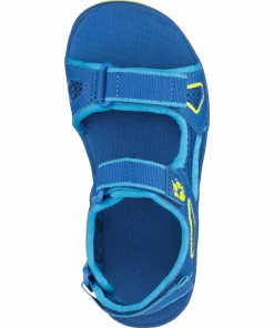 Jack Wolfskin Kids' Taraco Beach Sandal Blue/Lime