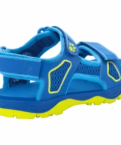 Jack Wolfskin Kids' Taraco Beach Sandal Blue/Lime