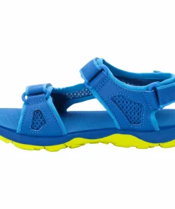 Jack Wolfskin Kids' Taraco Beach Sandal Blue/Lime