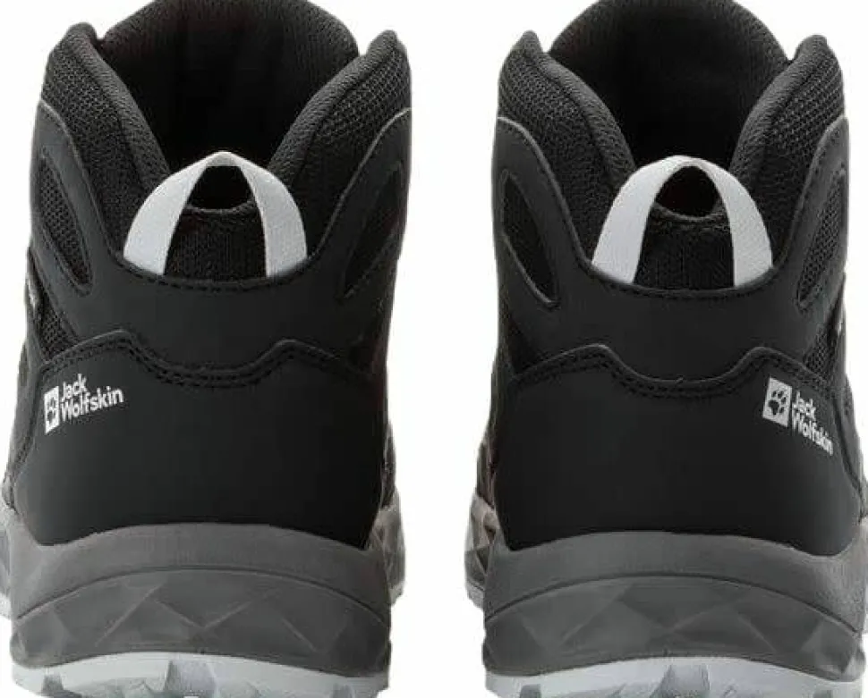Jack Wolfskin Kids' Woodland 2 Texapore Mid Phantom