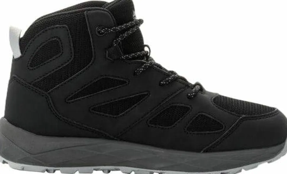 Jack Wolfskin Kids' Woodland 2 Texapore Mid Phantom