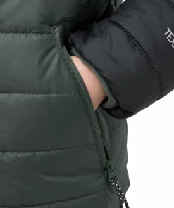 Jack Wolfskin Kids' Zenon Jacket Slate Green/Black Clearance