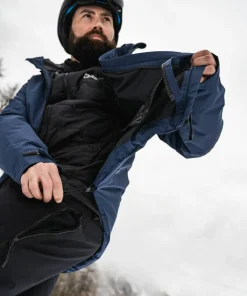 Jack Wolfskin Men's Flowline 3in1 Jacket Midnight Sky