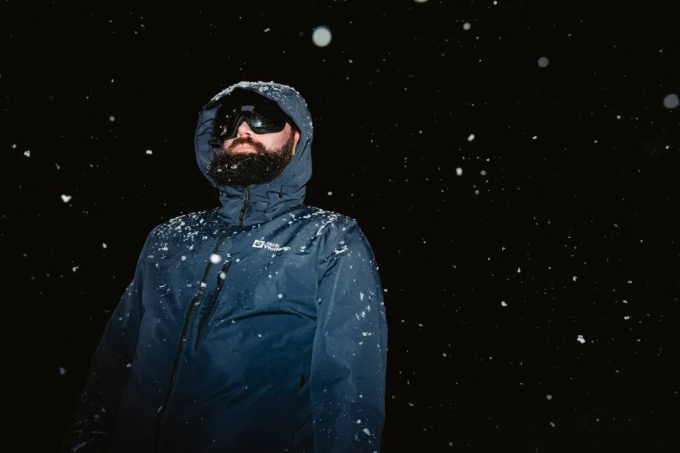 Jack Wolfskin Men's Flowline 3in1 Jacket Midnight Sky