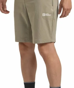 Jack Wolfskin Men's Hikeout Shorts Stone Best