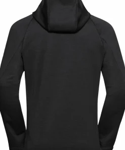 Jack Wolfskin Men's Peak District Hooded Full Zip Black Outlet
