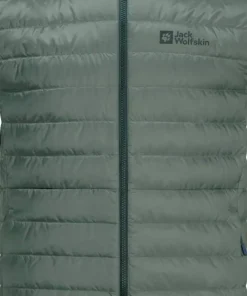 Jack Wolfskin Men's Pilvi Down Vest Hedge Green
