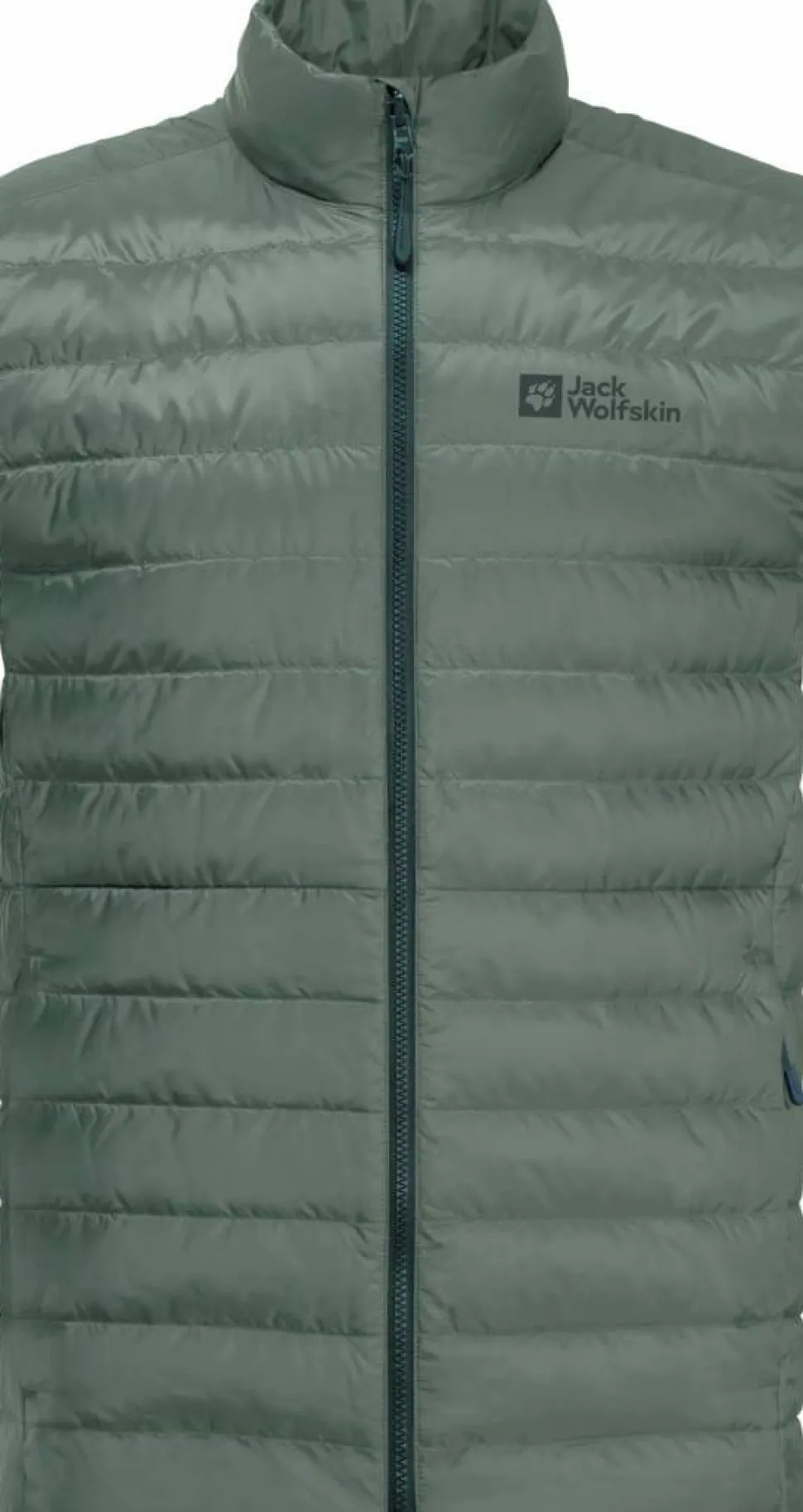 Jack Wolfskin Men's Pilvi Down Vest Hedge Green