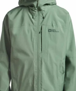 Jack Wolfskin Men's Tempest 2L Jacket Eucalyptus