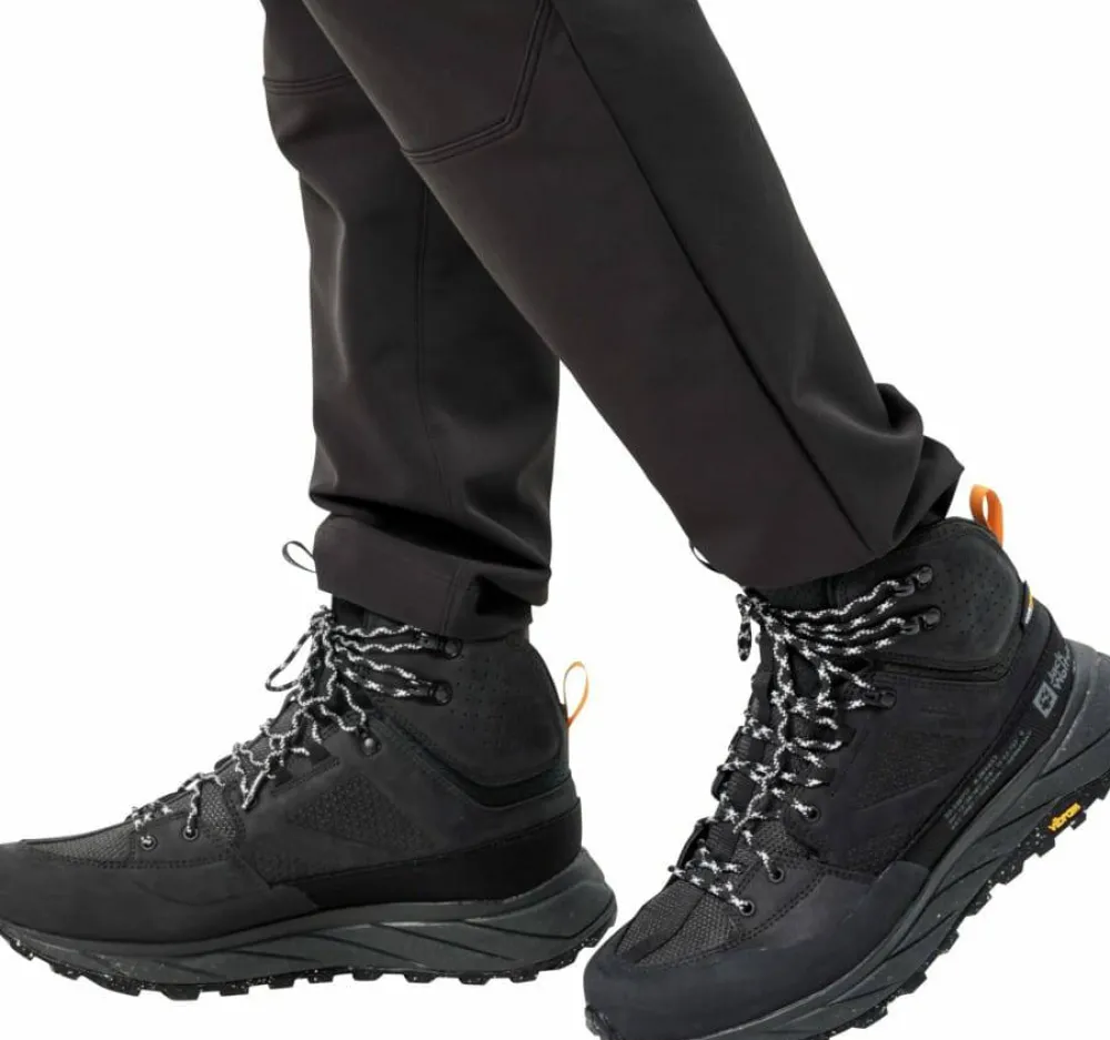 Jack Wolfskin Men's Terraquest Texapore Mid Black New