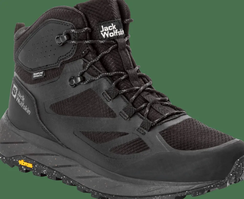 Jack Wolfskin Men's Terraventure Texapore Mid Black Best