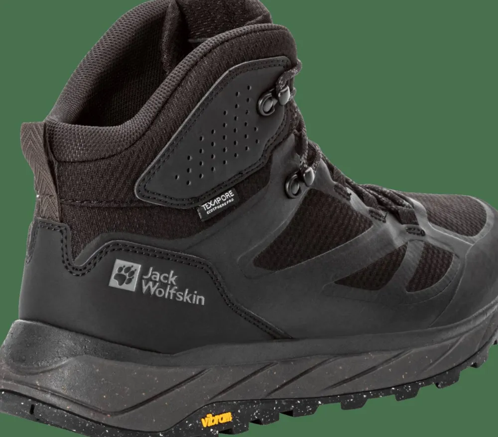 Jack Wolfskin Men's Terraventure Texapore Mid Black Best