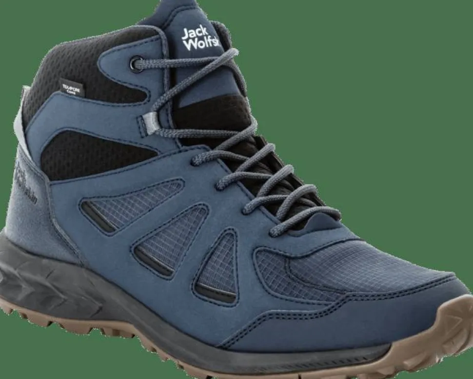 Jack Wolfskin Men's Woodland 2 Texapore Mid Night Blue