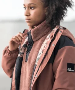 Sale Teens' 2-Layer Insulated Parka Girl Barn Barnjackor & Västar