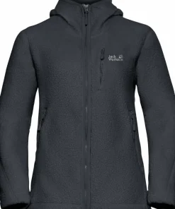 Jack Wolfskin Women's Cradle Mountain Pile Full Zip Phantom