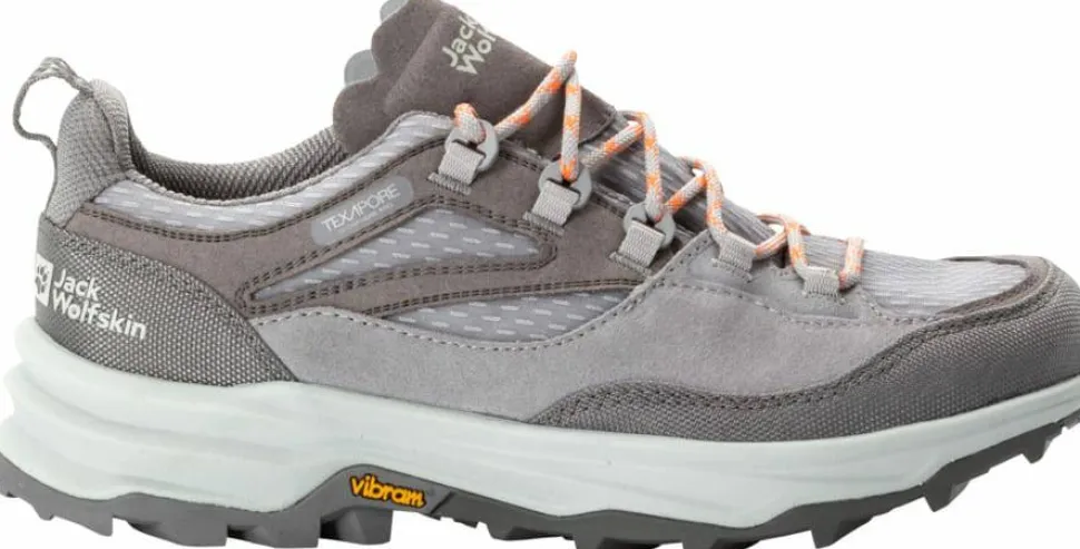 Jack Wolfskin Women's Cyrox Texapore Low Pebble